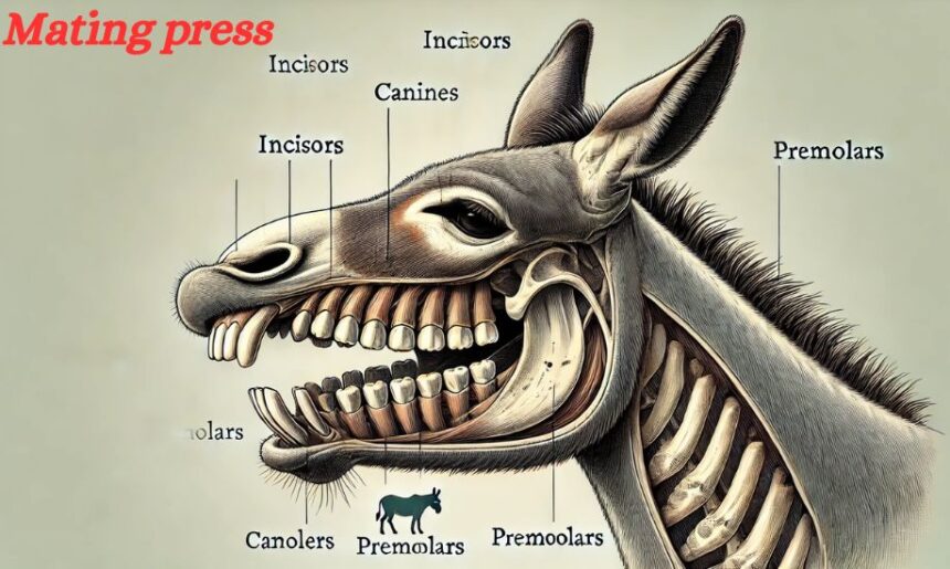 Aristotle teeth in a donkey jaw